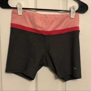Champion Gray and Pink Athletic Shorts